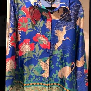 Zara Button Down Dress Top, Brand New with Tags